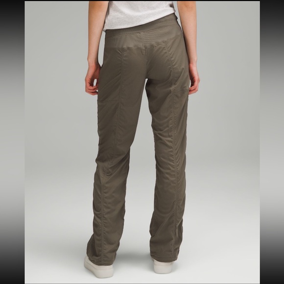 Lululemon Dance Studio Pants in Army Green - Picture 3 of 6